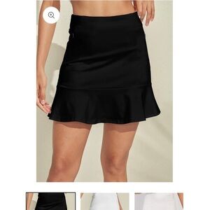 NWT AceGolfs Black Women's Skort